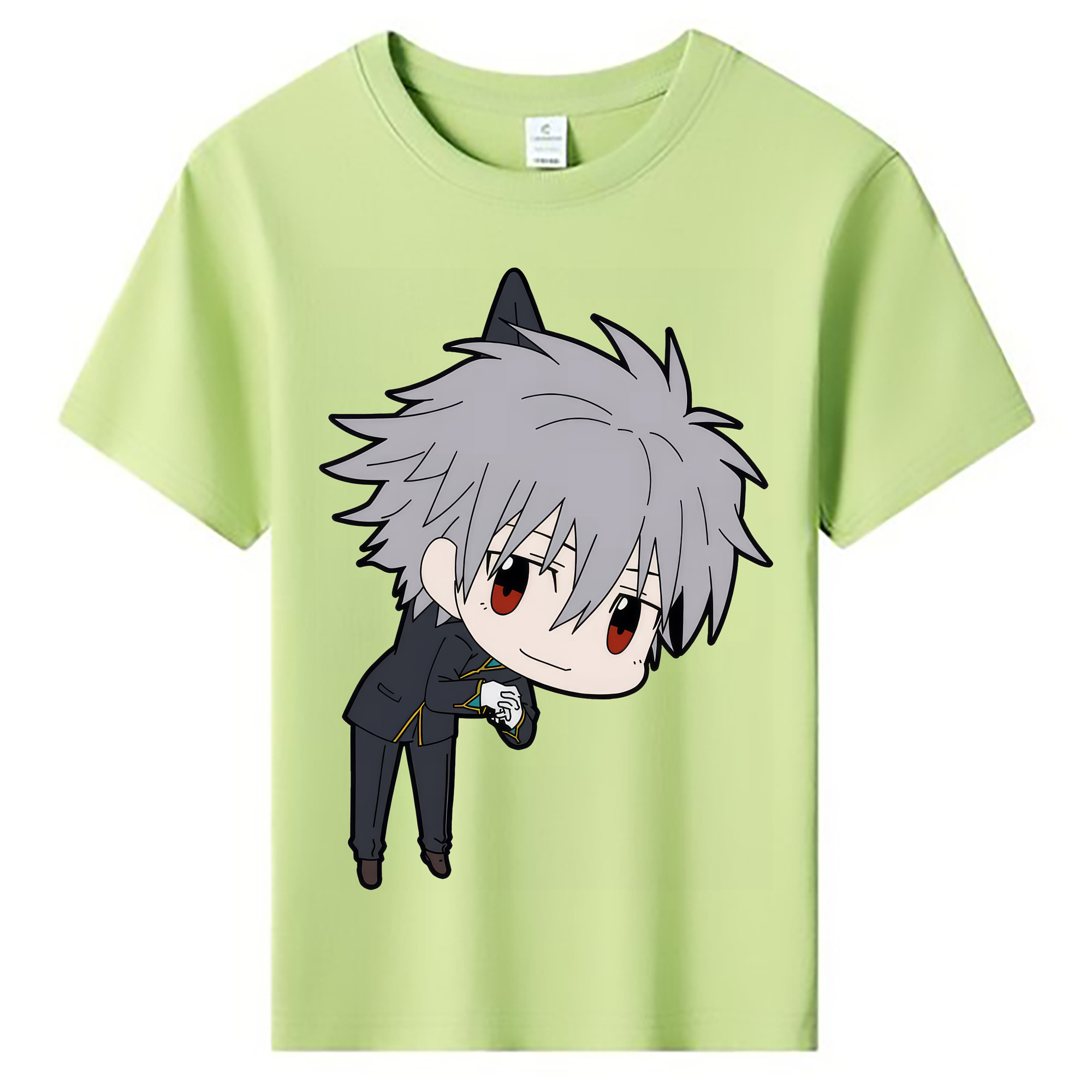 （画像用） EVA 新世紀エヴァンゲリオン 綿100％キッズTシャツ（フロントプリント）